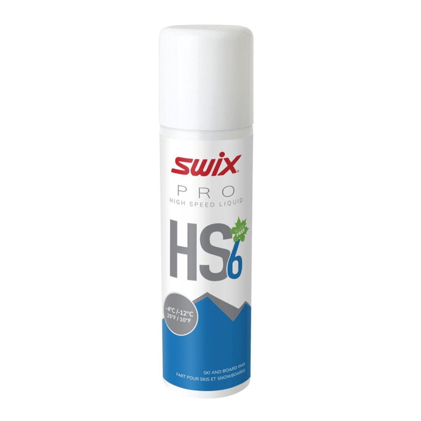 Swix HS6 - 4c to - 12c Liquid Wax - Skiis & Biikes