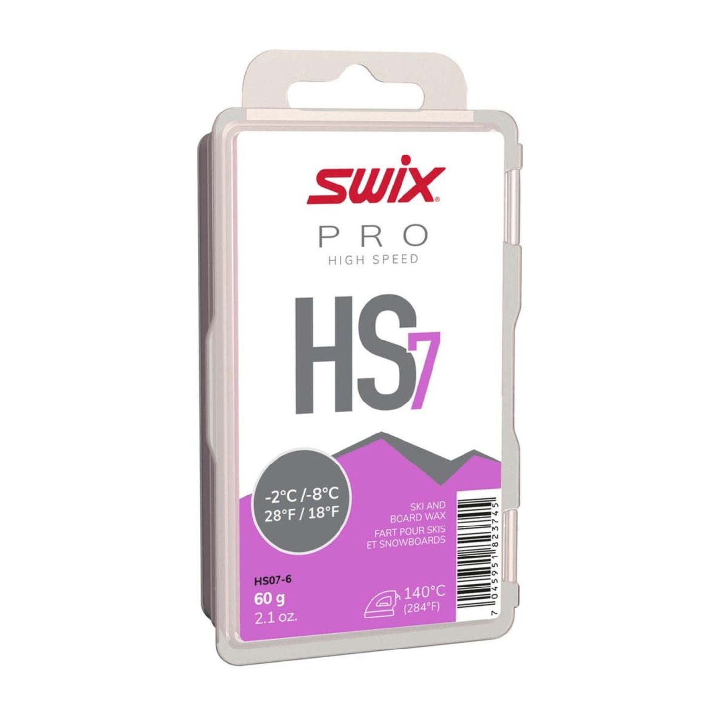 Swix HS7 - 2c to - 8c Wax - Skiis & Biikes