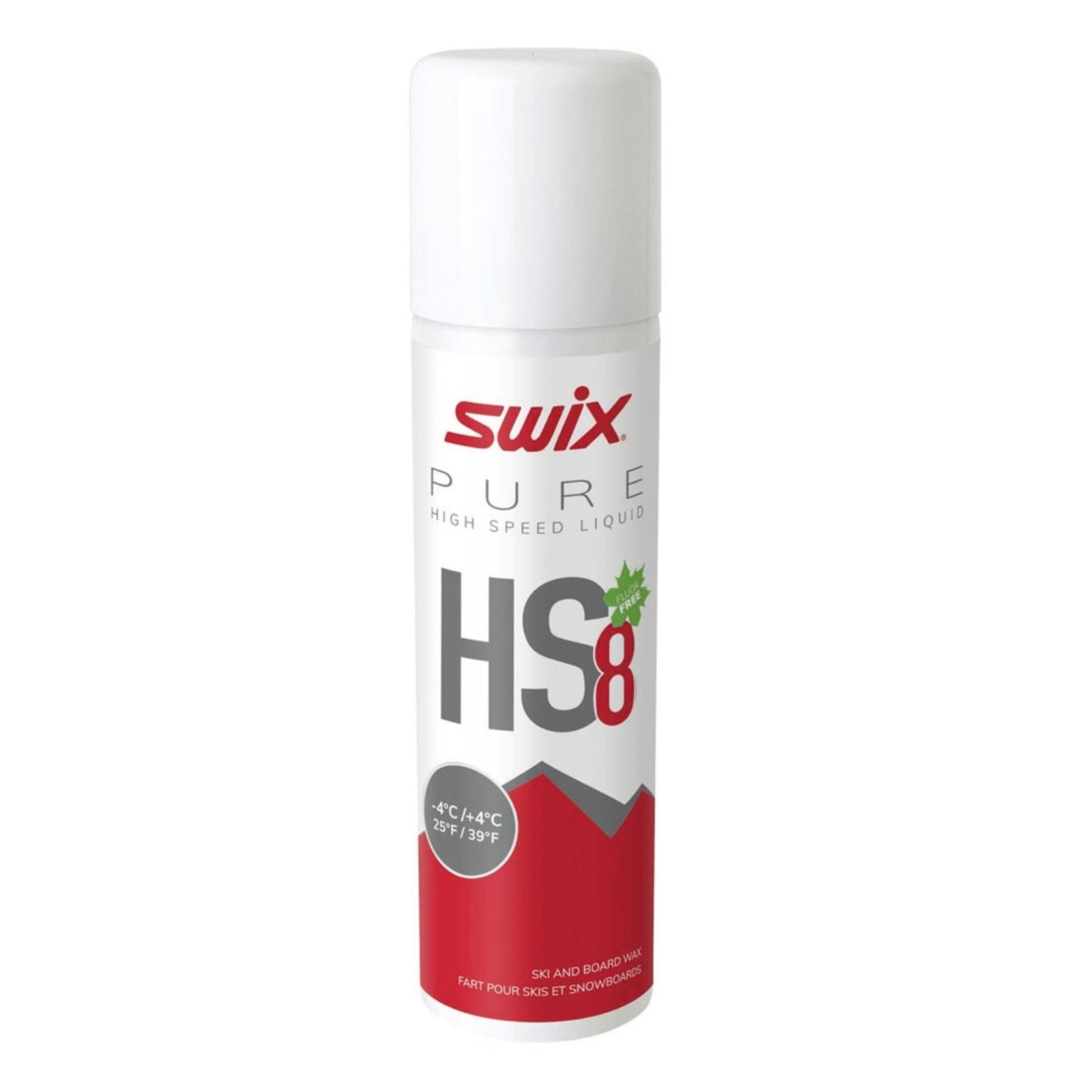 Swix HS8 - 4c to +4c Liquid Wax - Skiis & Biikes