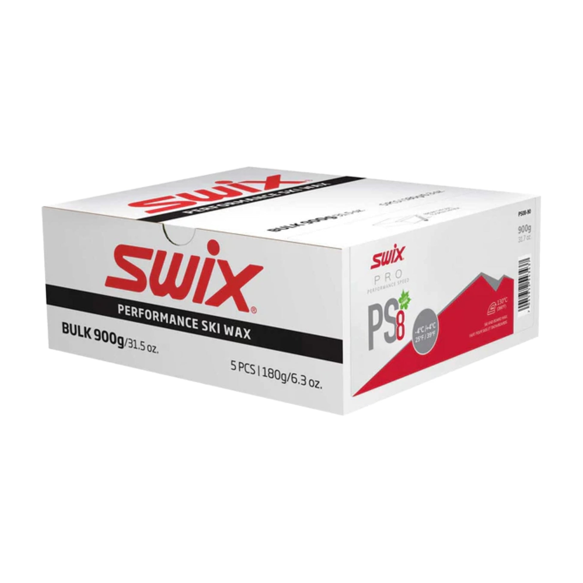 Swix PS8 - 4c to +4c Wax - Skiis & Biikes