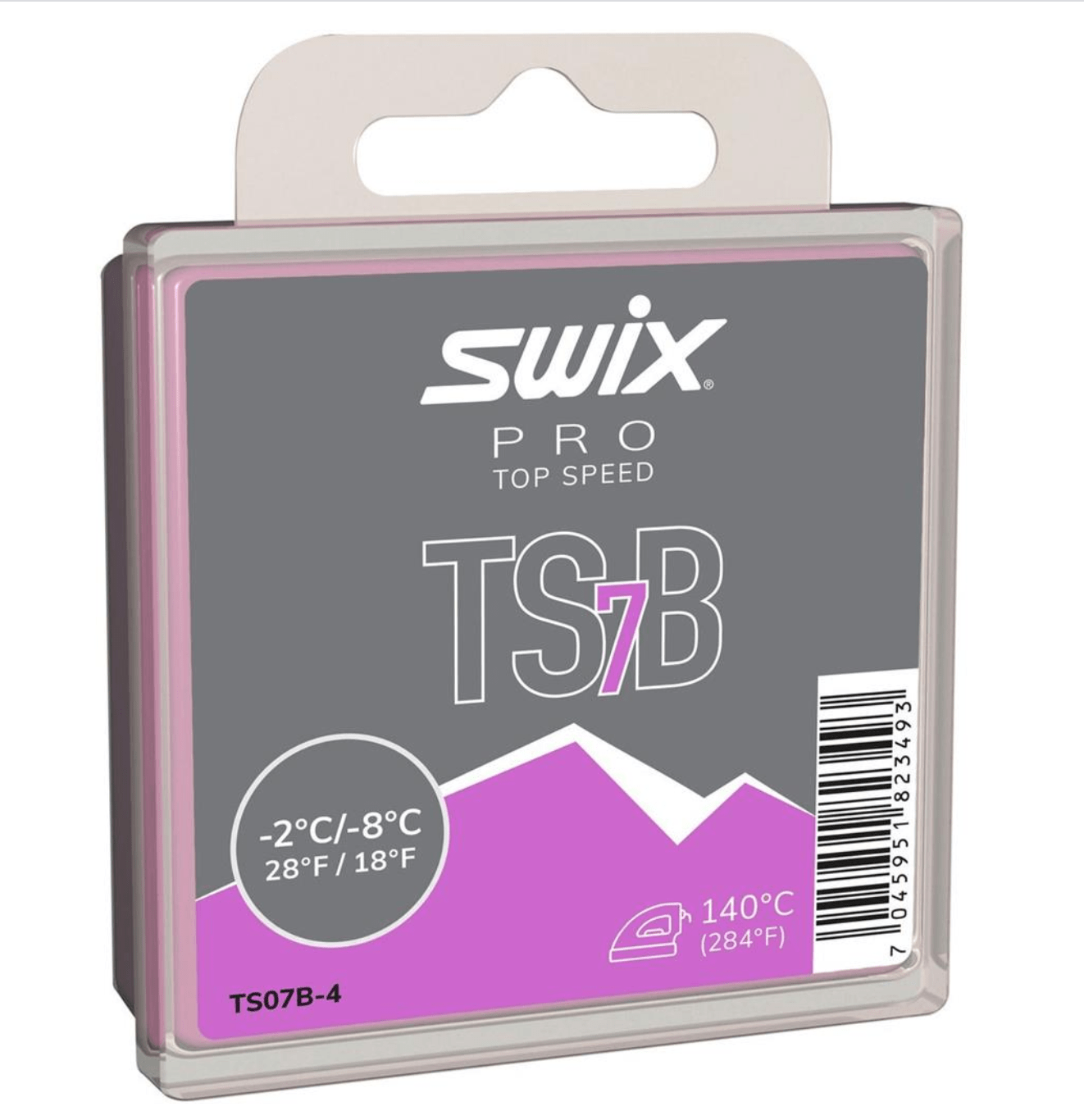 Swix TS7B - 2°C to - 8°C Wax - Skiis & Biikes