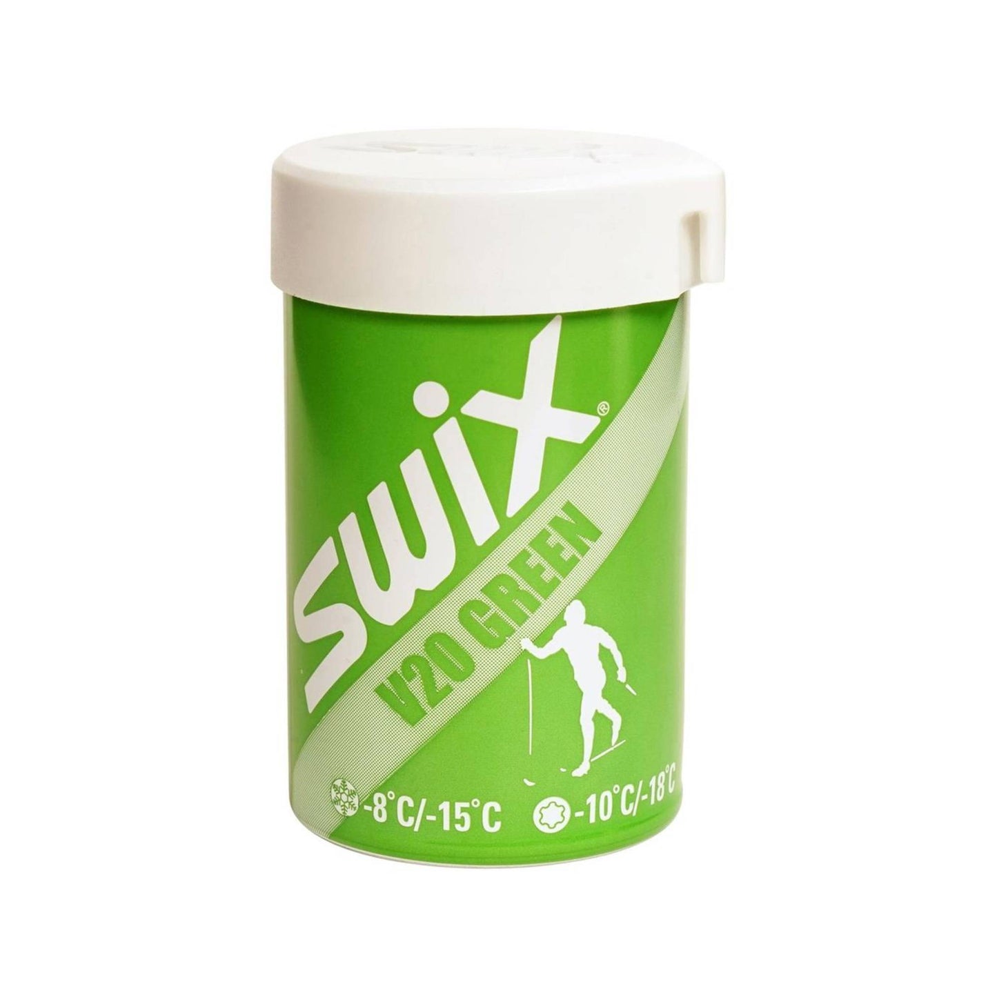 Swix V20 Green - 8degC to - 18degC Wax - Skiis & Biikes