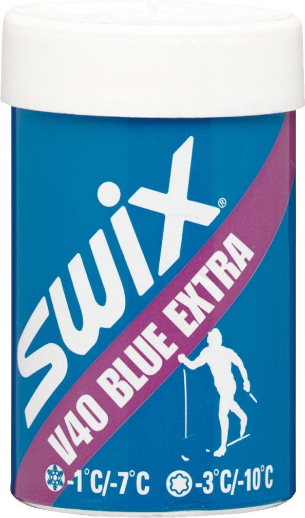 Swix V40 Blue Extra - 1degC to - 10degC Wax - Skiis & Biikes