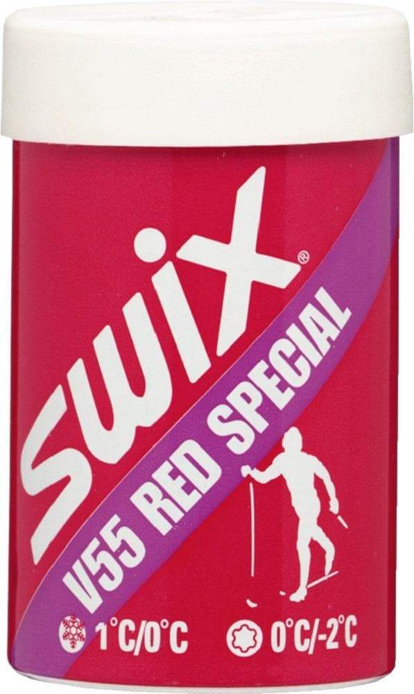 Swix V55 Red Special 1degC to - 2degC Wax - Skiis & Biikes