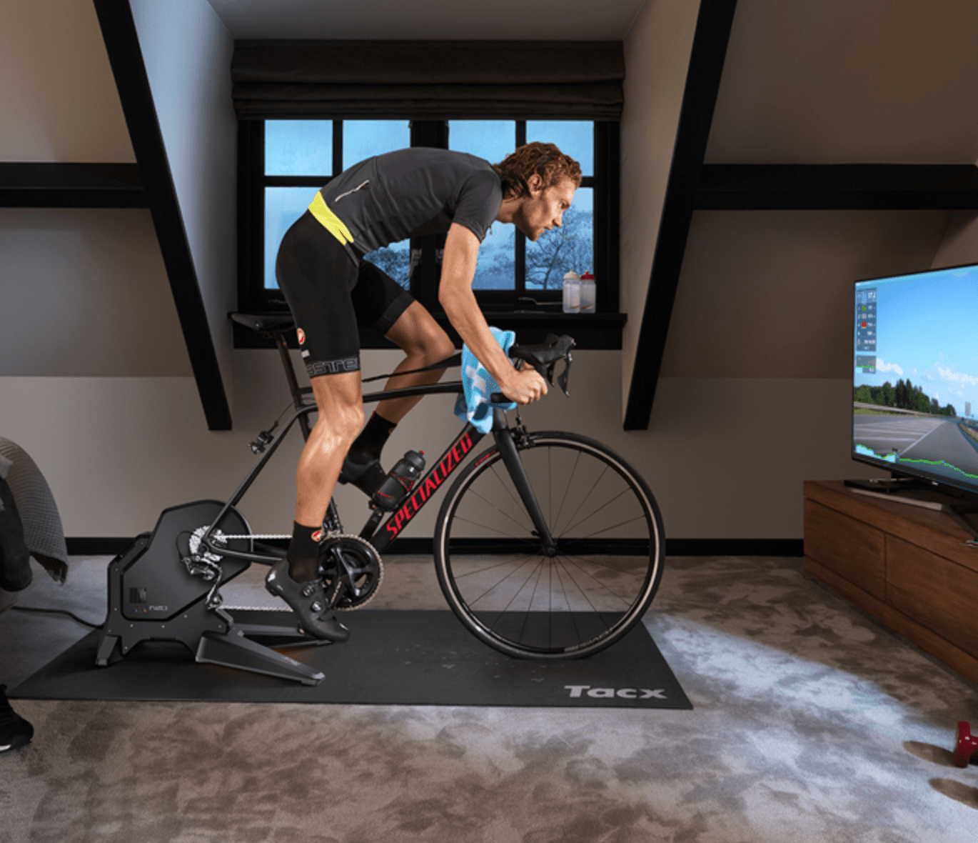 Cycling Home Trainer Tacx Flux S Direct Drive Smart Tacx Cycling Home Trainer Tacx Flux S Direct Drive Smart Tacx