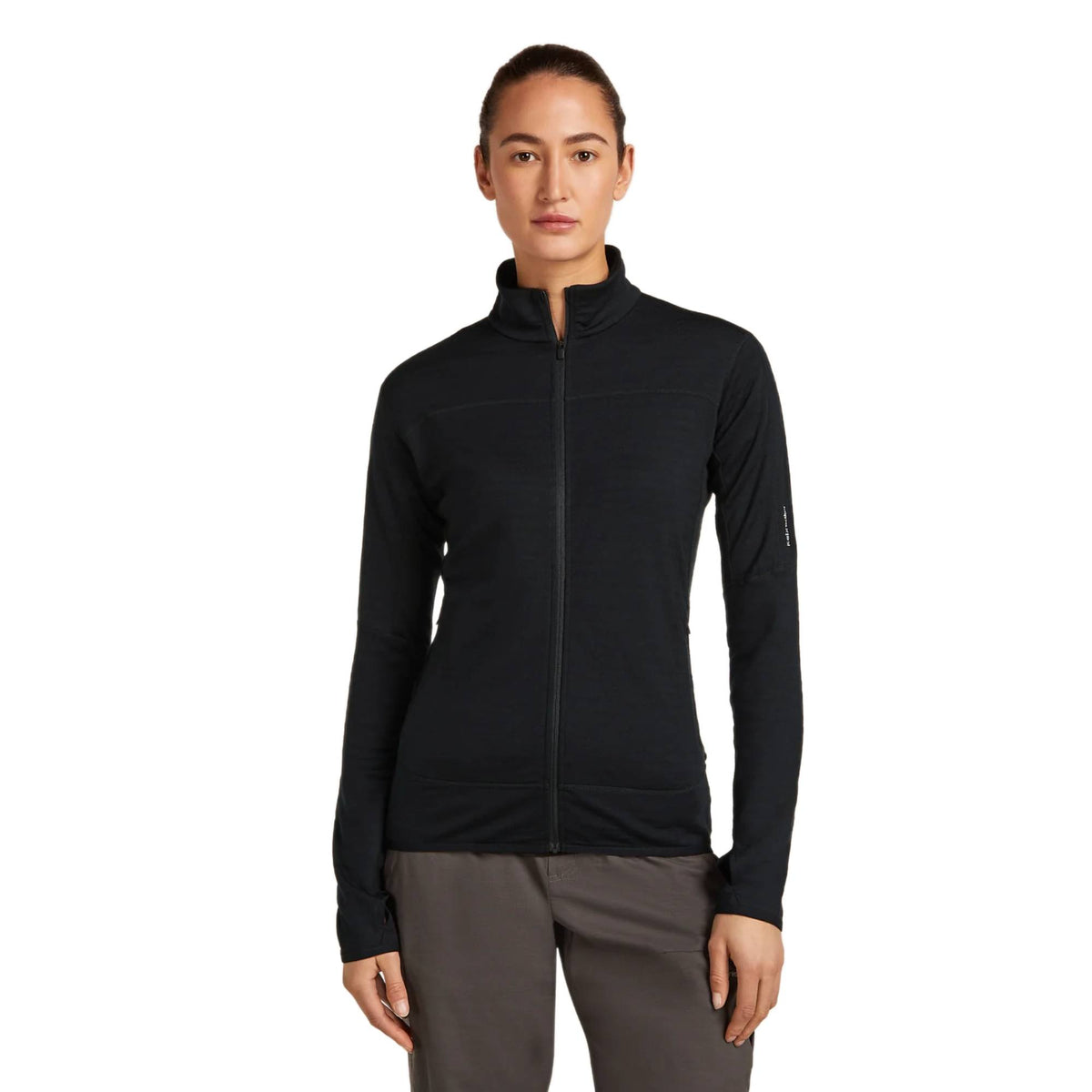 Icebreaker 300 RealFleece Descender Womens LS Zip