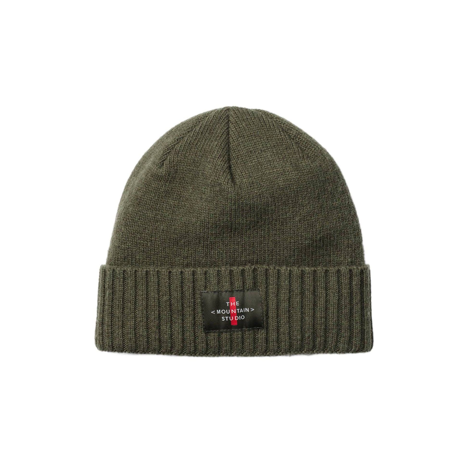The Mountain Studio Cross Logo Adult Beanie - Skiis & Biikes