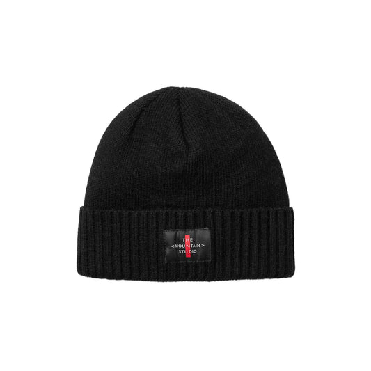The Mountain Studio Cross Logo Adult Beanie - Skiis & Biikes