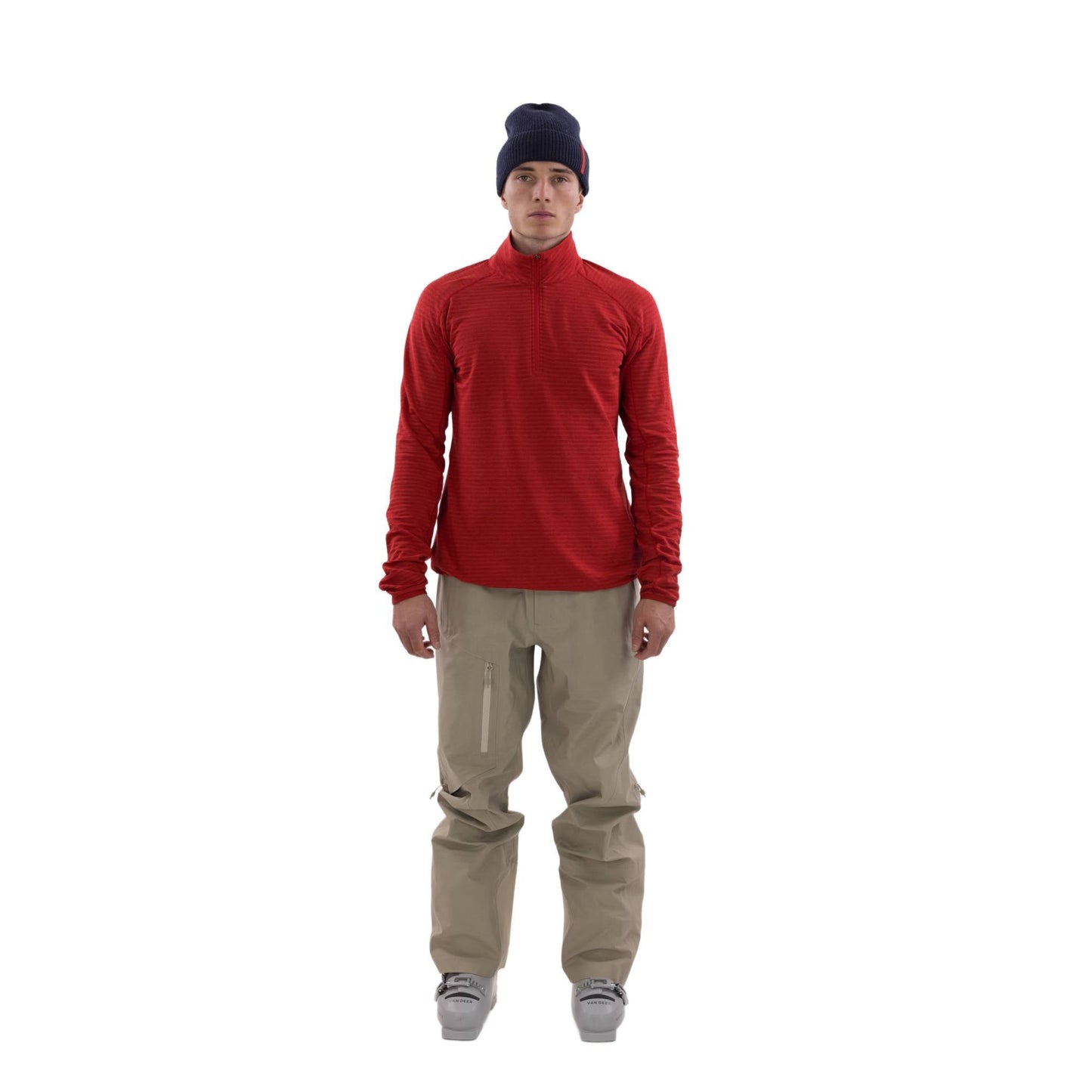 The Mountain Studio Light Tech Fleece Mens Half Zip 2026 - Skiis & Biikes