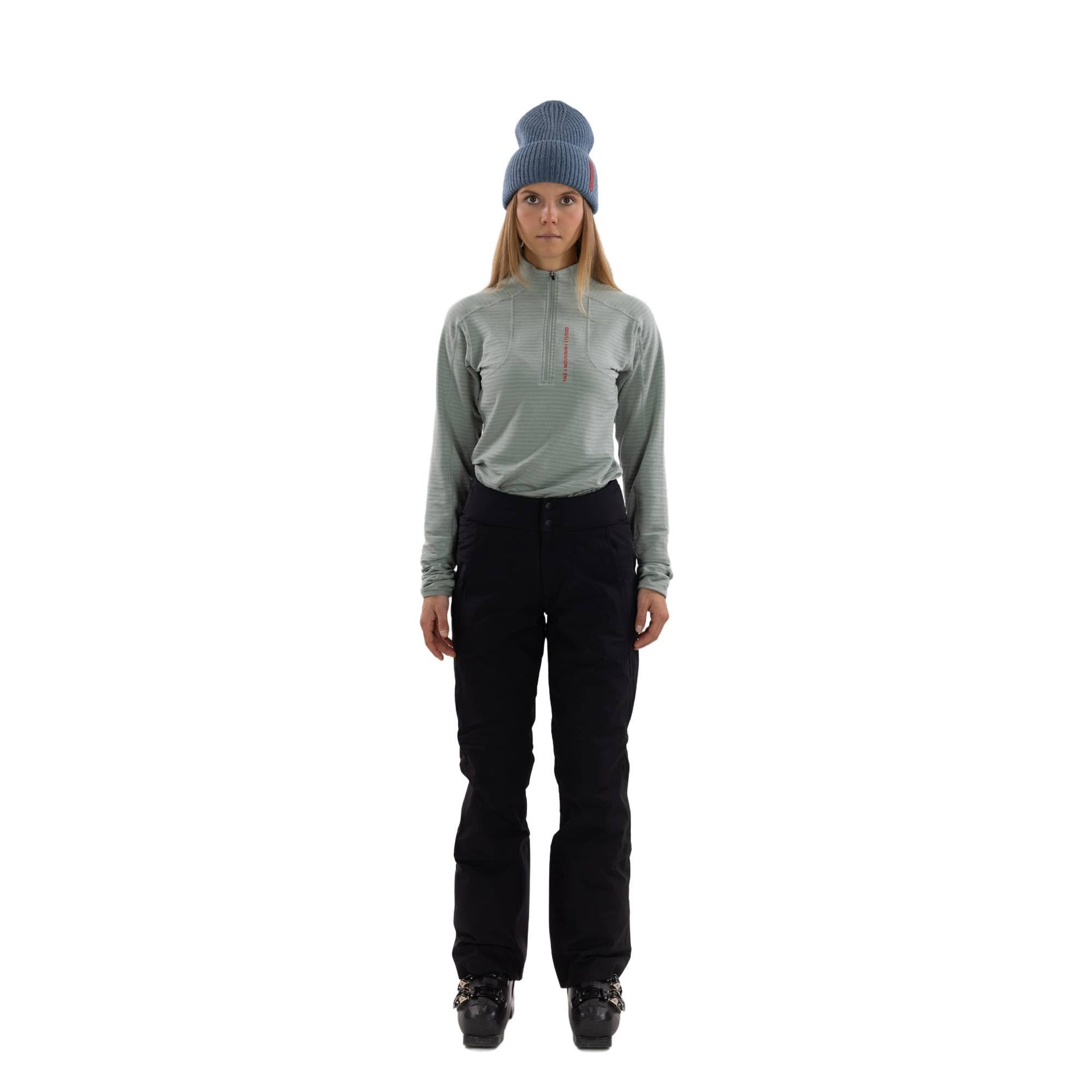 The Mountain Studio Light Tech Fleece Womens Half Zip 2026 - Skiis & Biikes