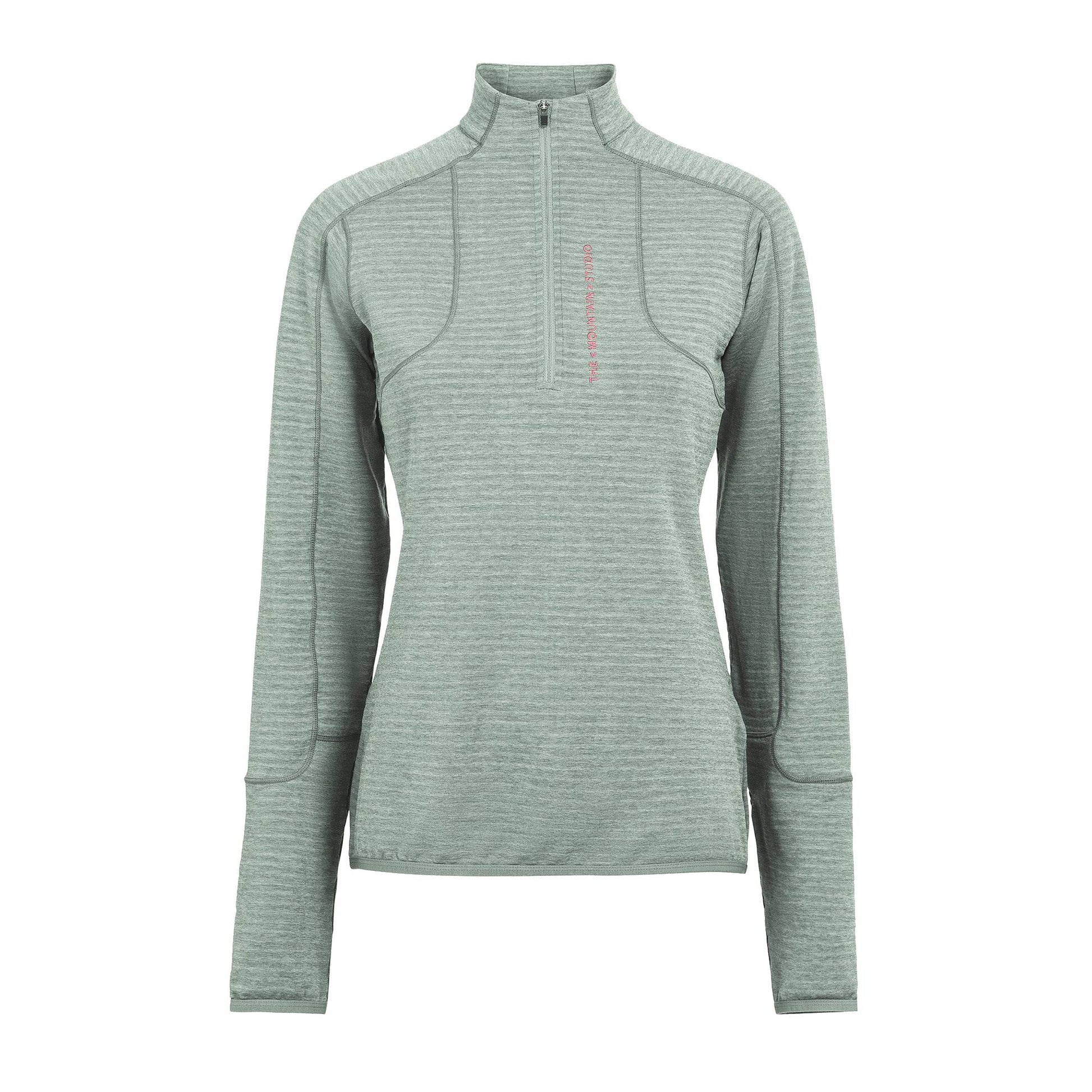 The Mountain Studio Light Tech Fleece Womens Half Zip 2026 - Skiis & Biikes