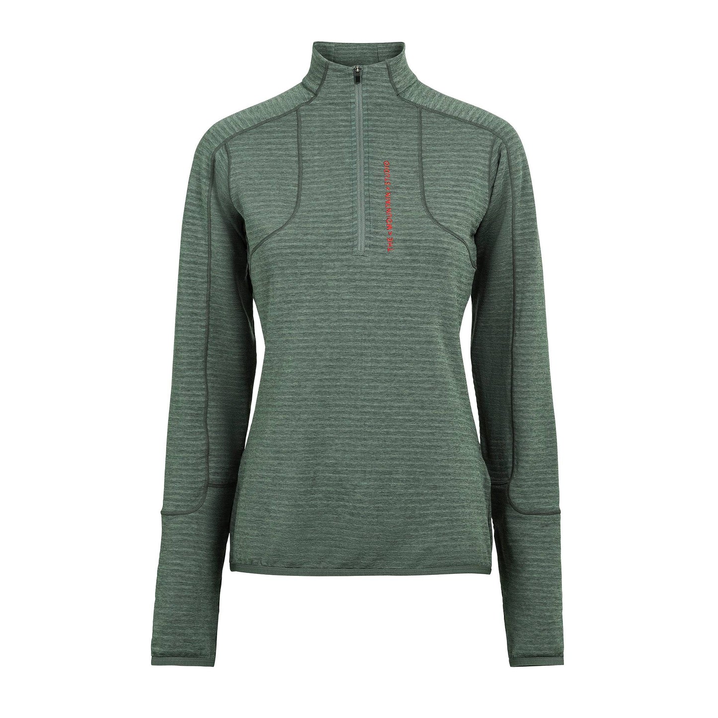 The Mountain Studio Light Tech Fleece Womens Half Zip 2026 - Skiis & Biikes