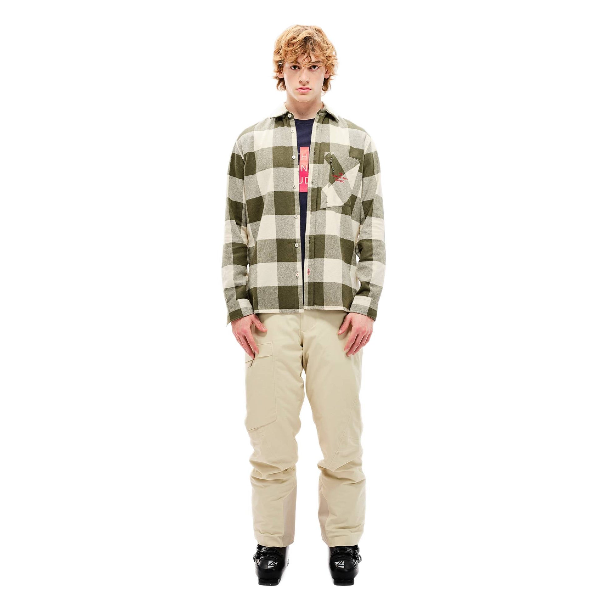 The Mountain Studio Mens Overshirt 2025 - Skiis & Biikes