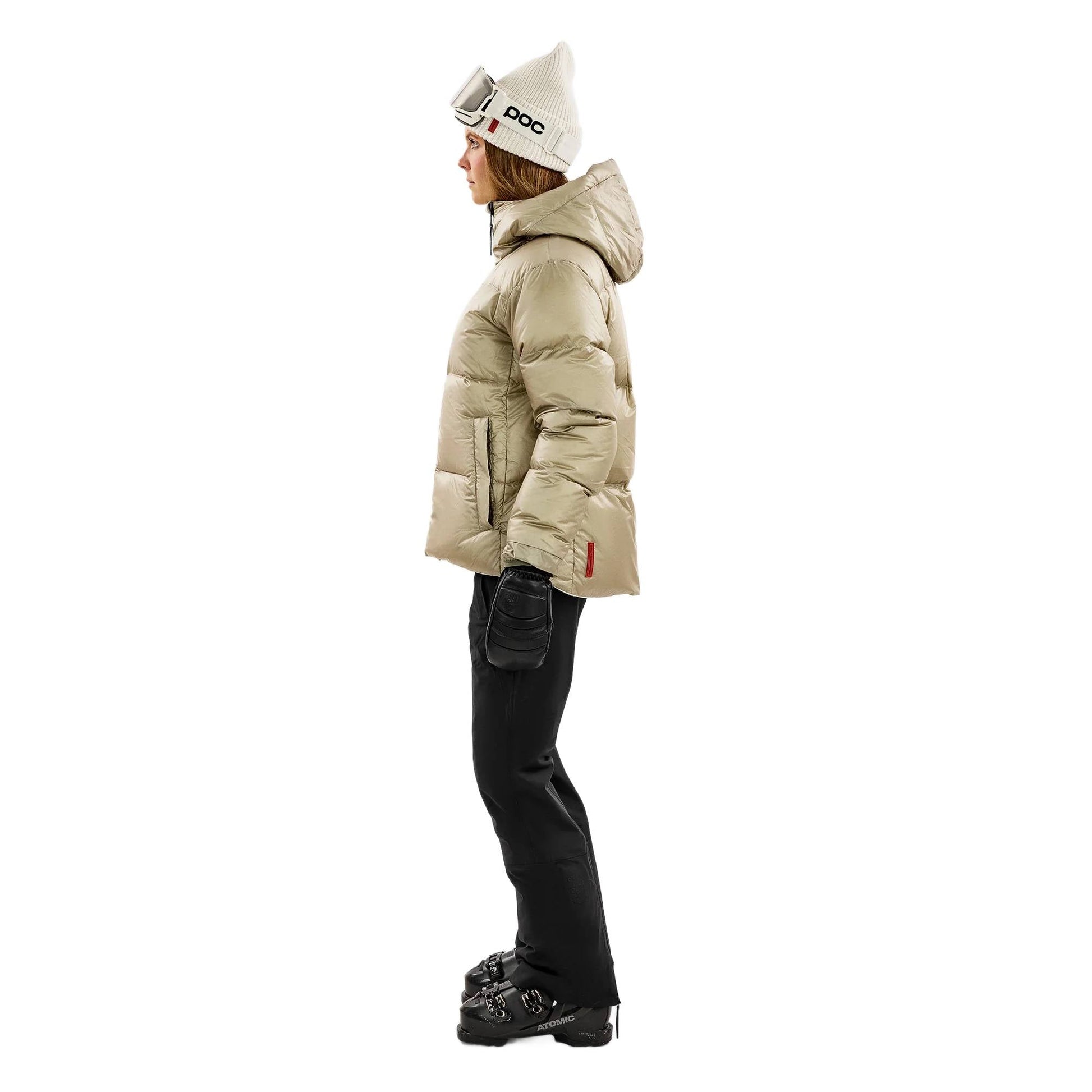 The Mountain Studio Reversible Tecno Womens Down Jacket 2026 - Skiis & Biikes