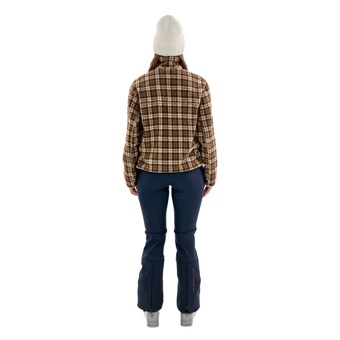 The Mountain Studio Soft Wool Pile Womens Jacket 2026 - Skiis & Biikes