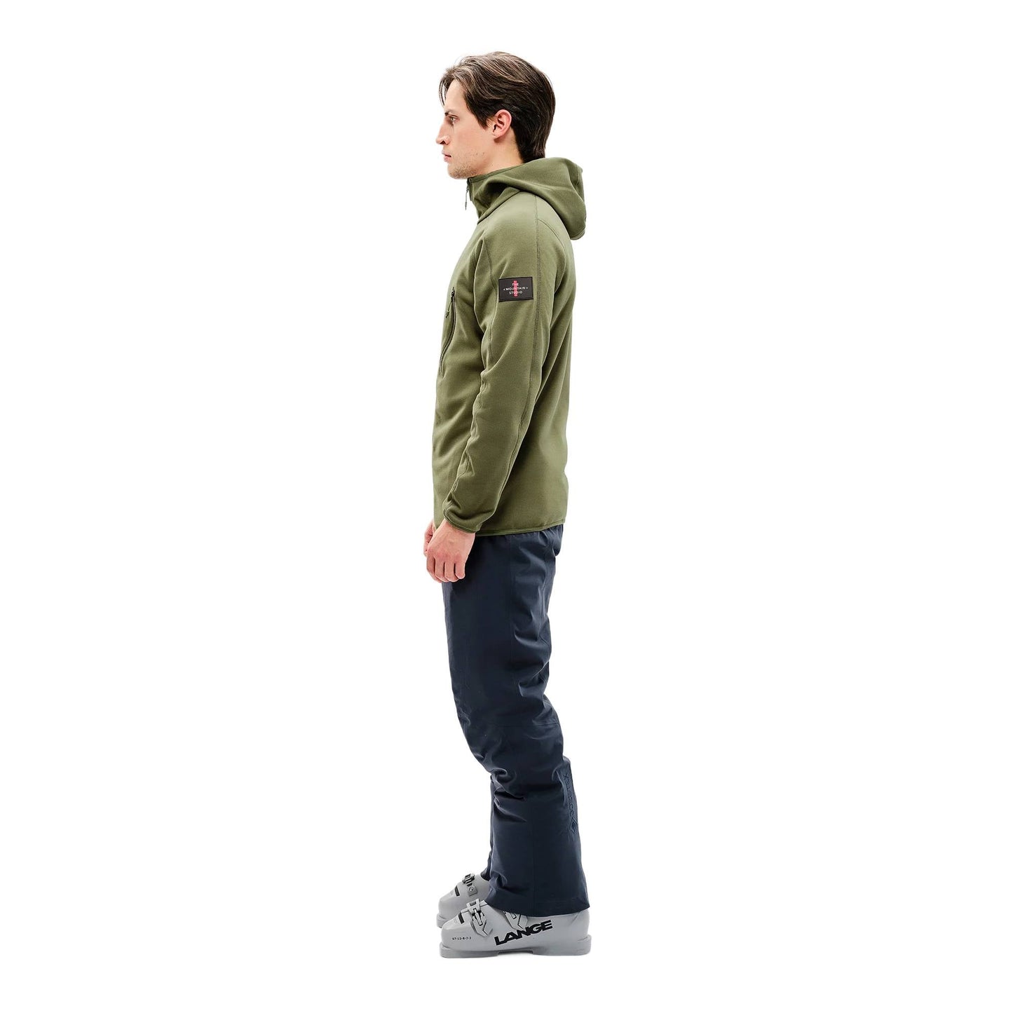 The Mountain Studio Tech Fleece Mens Hood 2026 - Skiis & Biikes