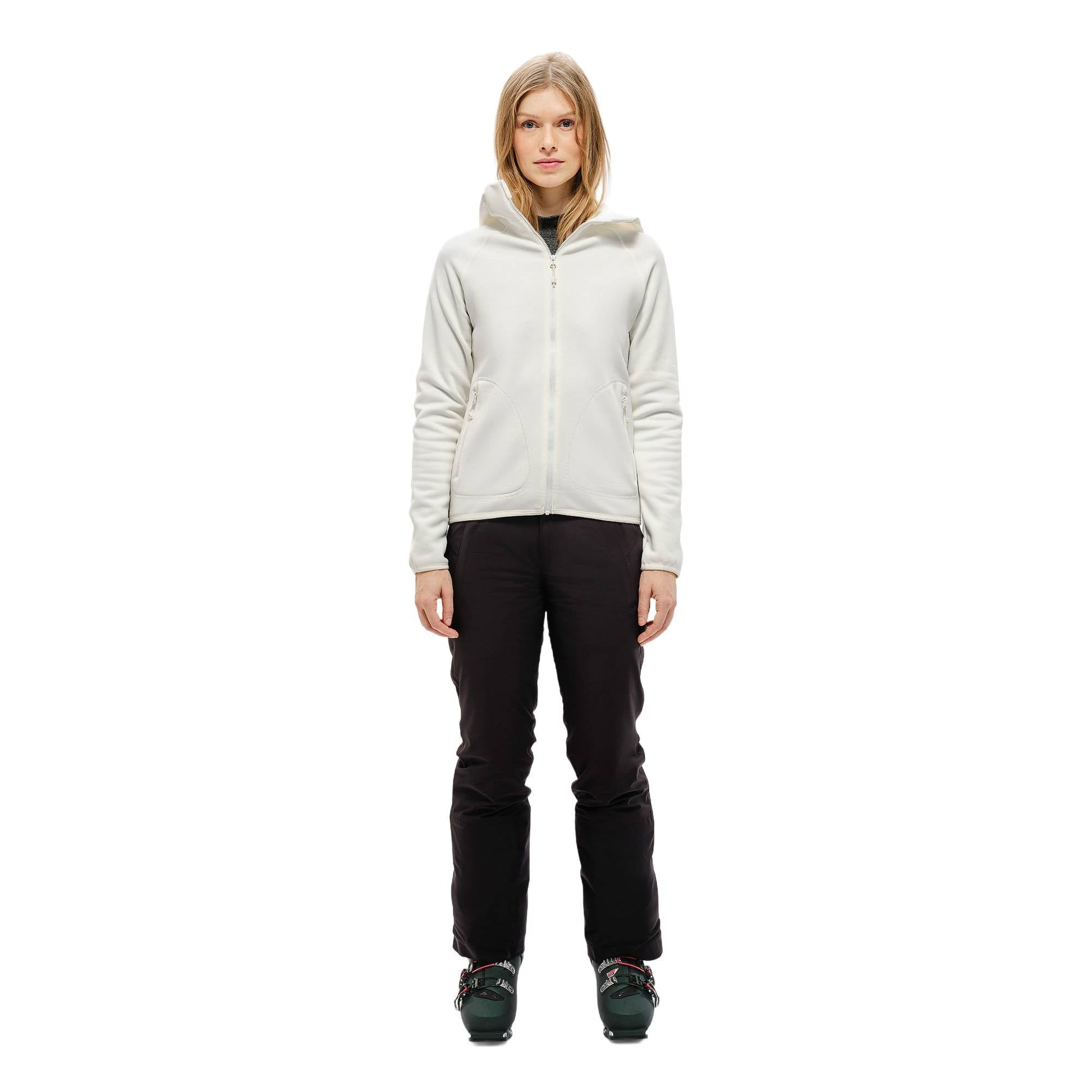 The Mountain Studio Tech Fleece Womens Hood 2026 - Skiis & Biikes