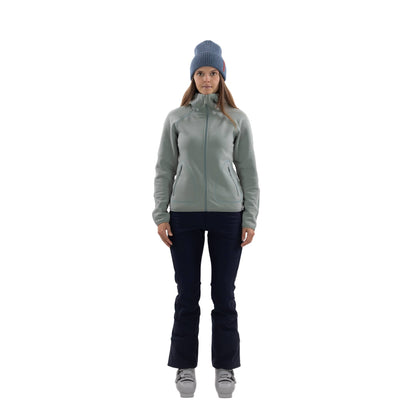 The Mountain Studio Tech Fleece Womens Hood 2026 - Skiis & Biikes