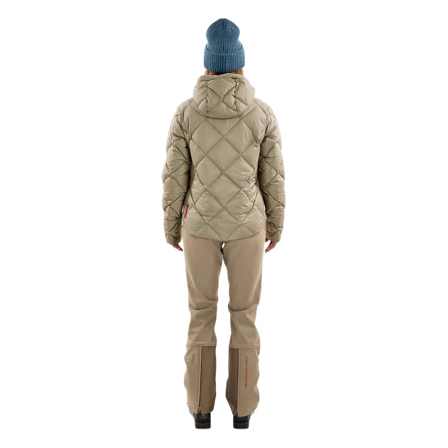 The Mountain Studio Ultralight Womens Down Hood Jacket 2026 - Skiis & Biikes