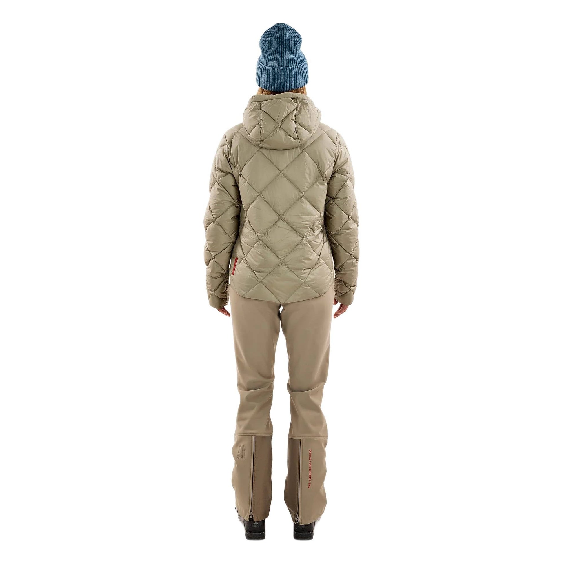 The Mountain Studio Ultralight Womens Down Hood Jacket 2026 - Skiis & Biikes