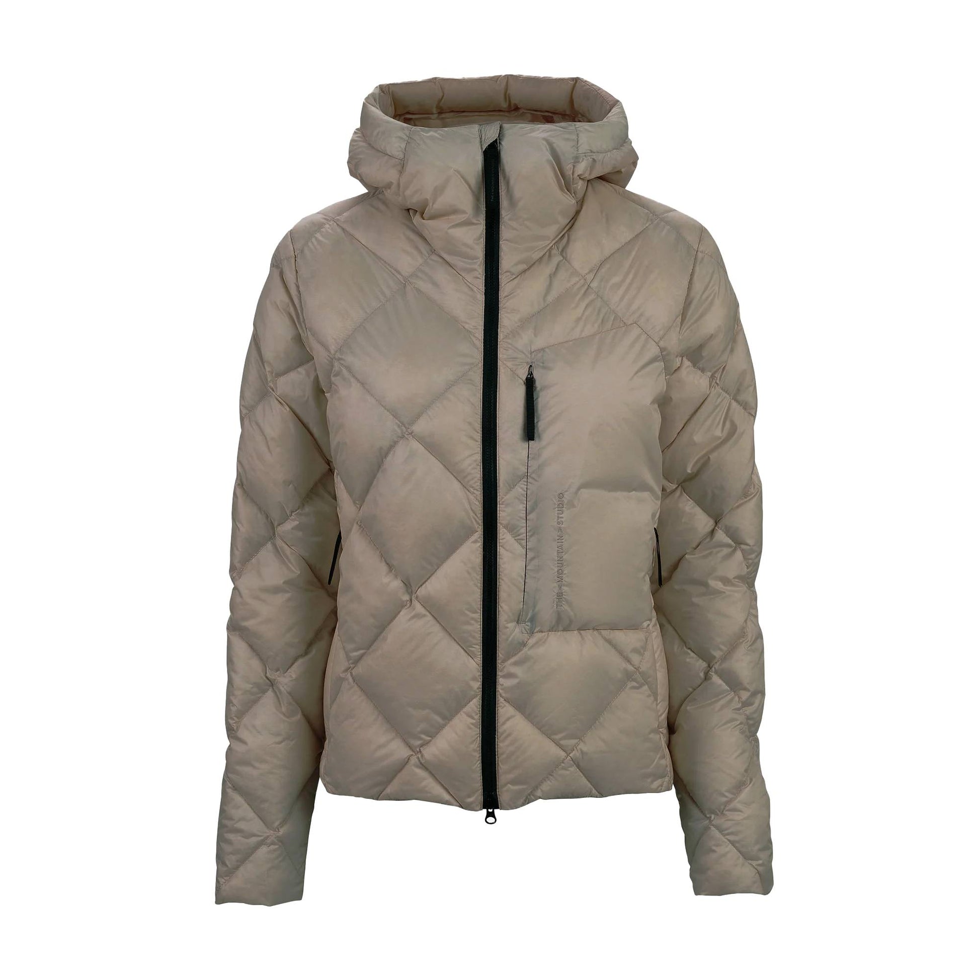 The Mountain Studio Ultralight Womens Down Hood Jacket 2026 - Skiis & Biikes