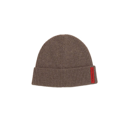 The Mountain Studio Wool Rib Adult Beanie - Skiis & Biikes