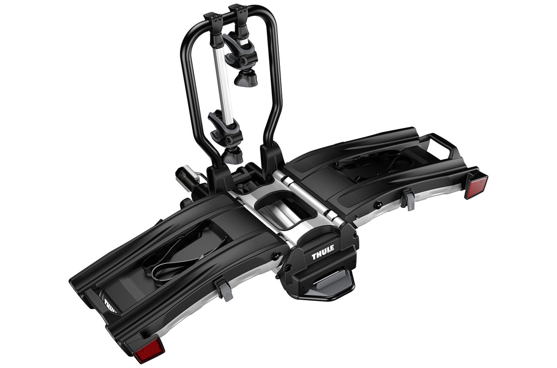 Thule EasyFold XT Hitch Carrier 2 Bike Black - Silver - Skiis & Biikes