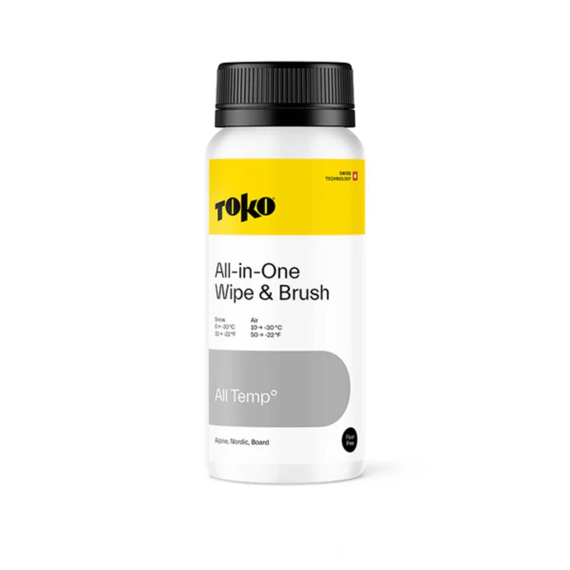 Toko All - In - One Wipe and Brush - Skiis & Biikes