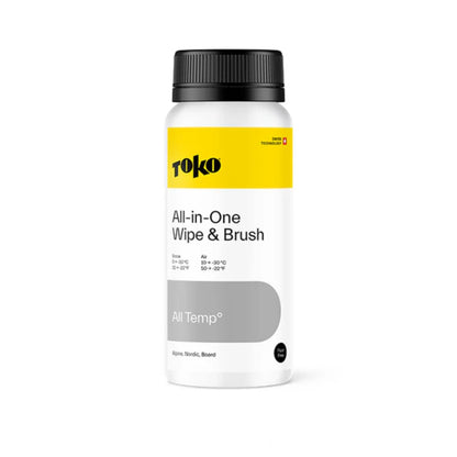 Toko All - In - One Wipe and Brush - Skiis & Biikes