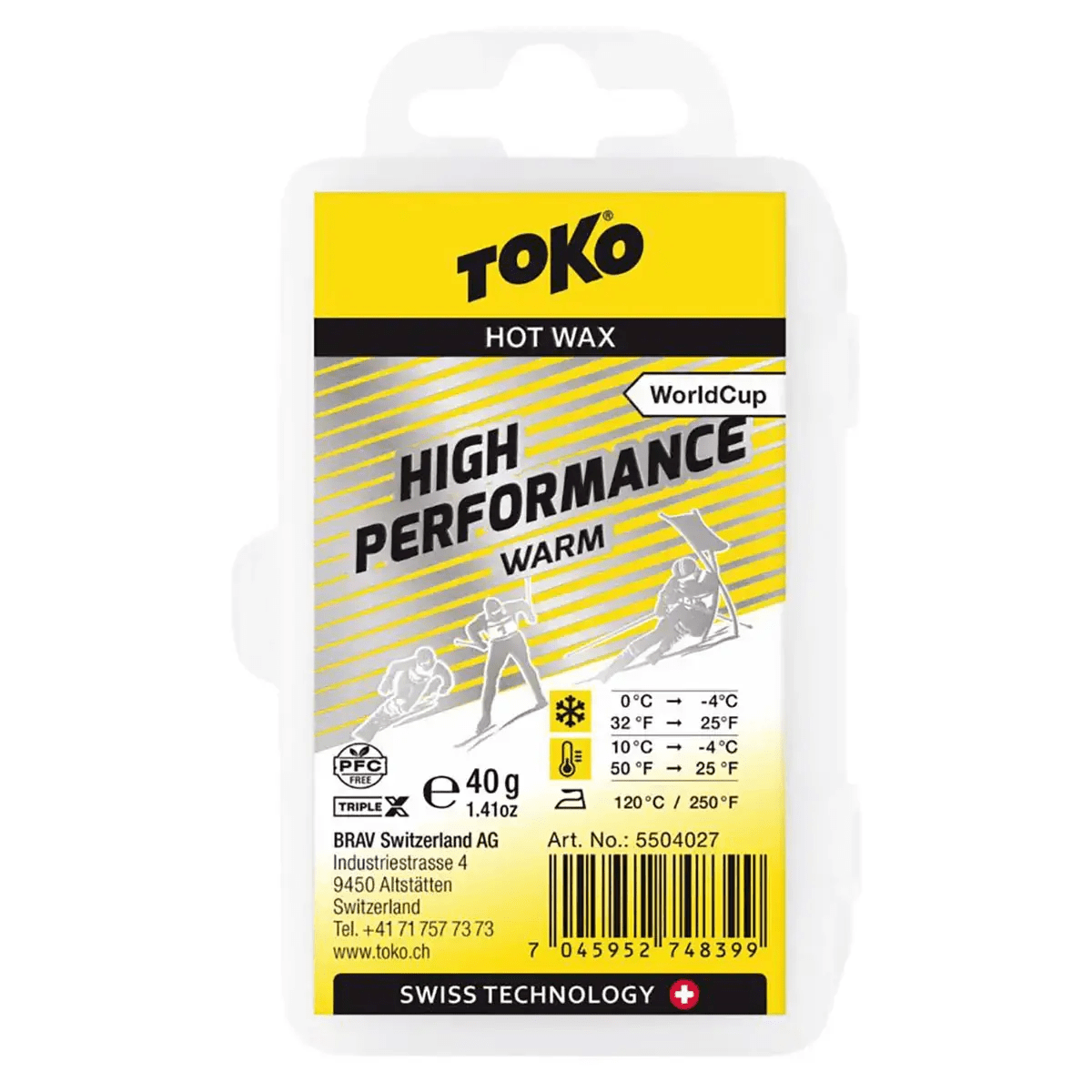 Toko High Performance Wax - Skiis & Biikes