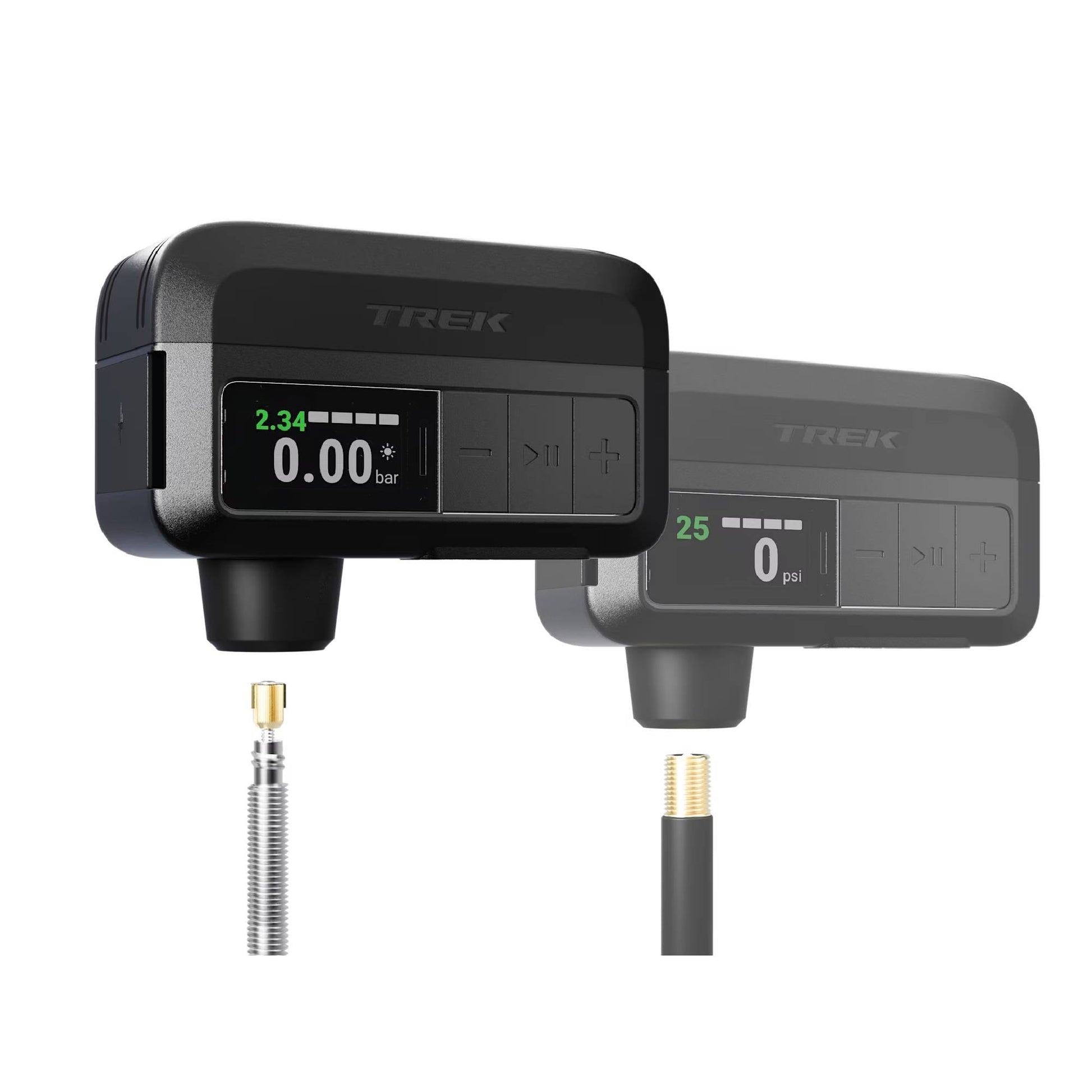 Trek Air Rush Electric Bike Pump - Skiis & Biikes