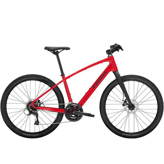 Trek Dual Sport 1 Gen 5 Bike DEMO Viper Red L - Skiis & Biikes