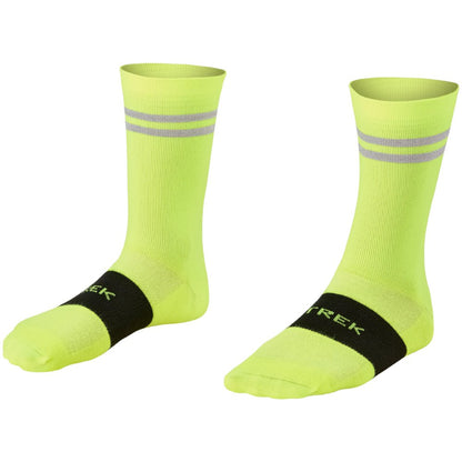 Trek Race Reflective Crew Cycling Socks - Skiis & Biikes