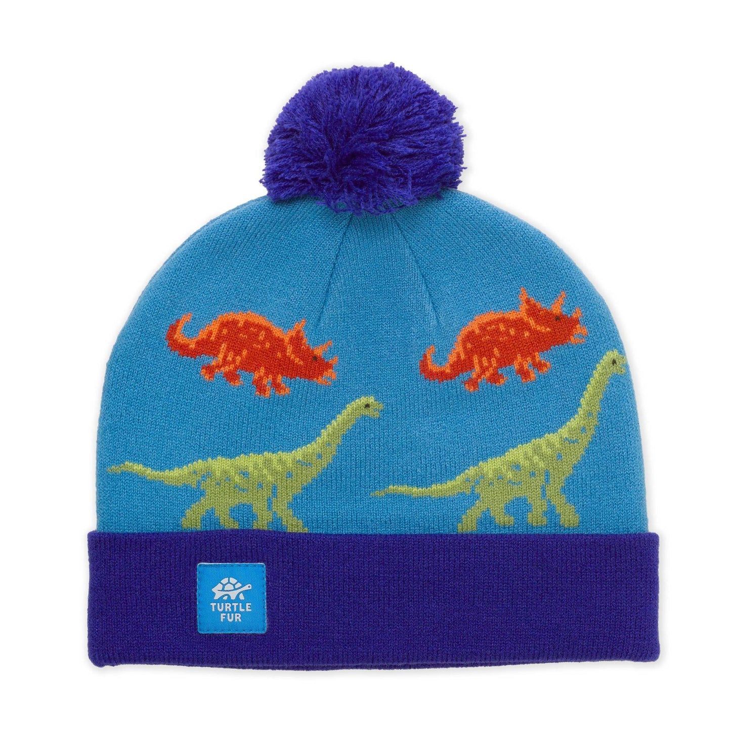 Turtle Fur Kids Dino Mite Junior Hat - Skiis & Biikes