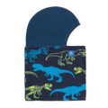Turtle Fur Kids Playful Prints Fleece Junior Shellaclava - Skiis & Biikes