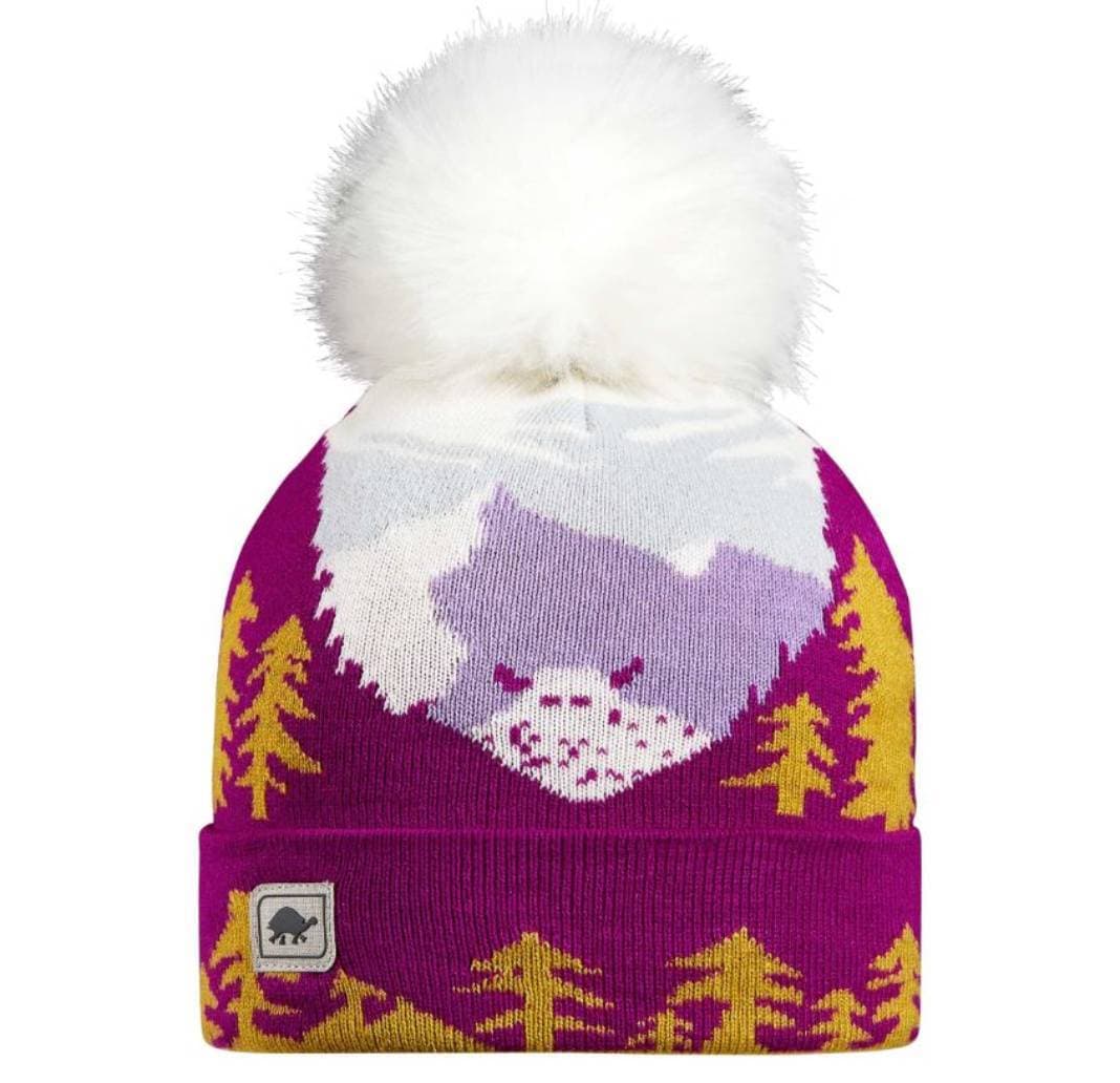 Turtle Fur Peeking Yeti Junior Hat - Skiis & Biikes