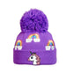 Turtle Fur Unicorn Junior Beanie - Skiis & Biikes