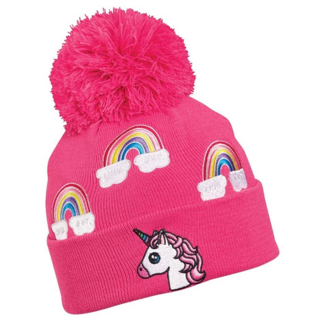 Turtle Fur Unicorn Junior Hat - Skiis & Biikes