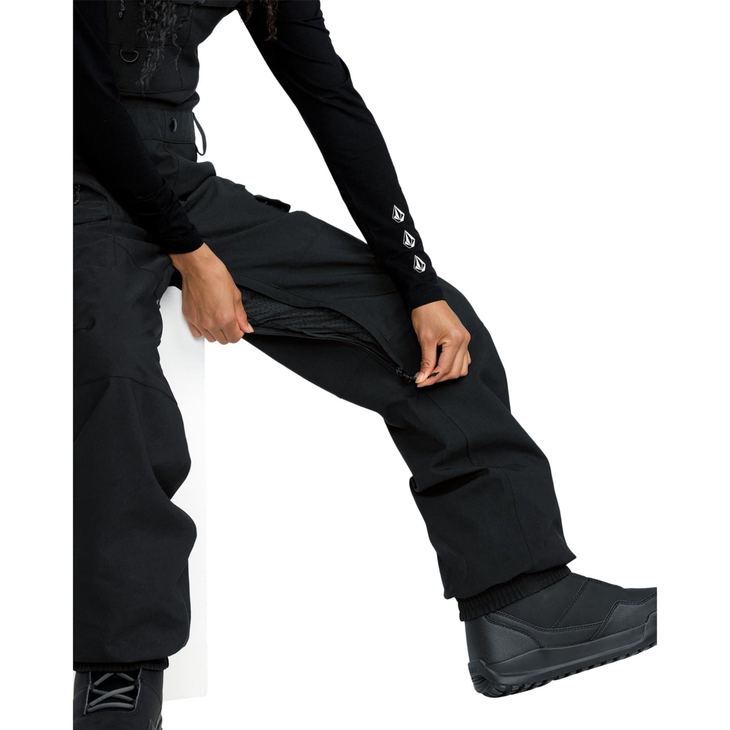 Volcom Creston Womens 3D Stretch Bib Overall 2026 - Skiis & Biikes