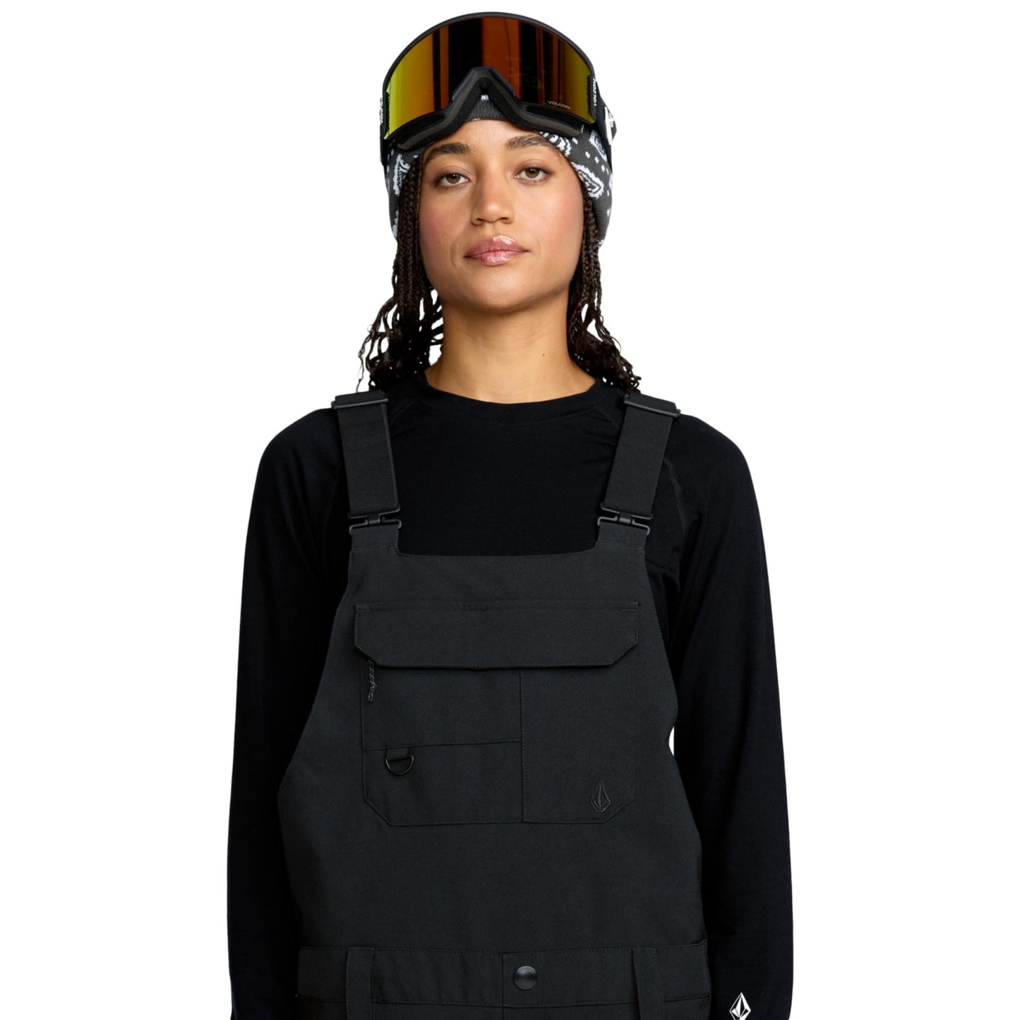 Volcom Creston Womens 3D Stretch Bib Overall 2026 - Skiis & Biikes