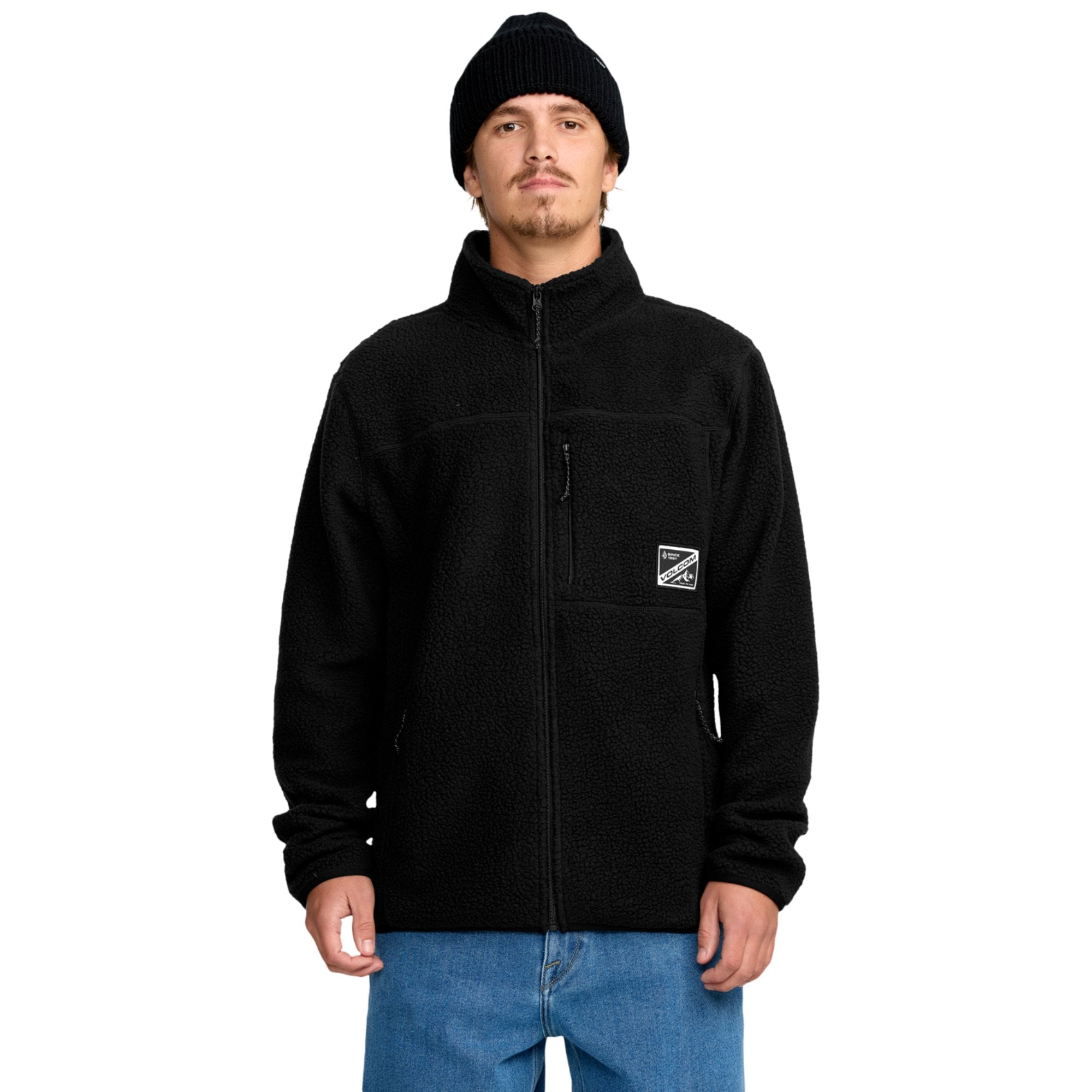 Volcom Nelson Mens Full Zip Sherpa 2026 – Skiis & Biikes