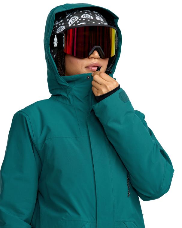 Volcom Shelter Womens 20K 3D Stretch Jacket 2026 - Skiis & Biikes