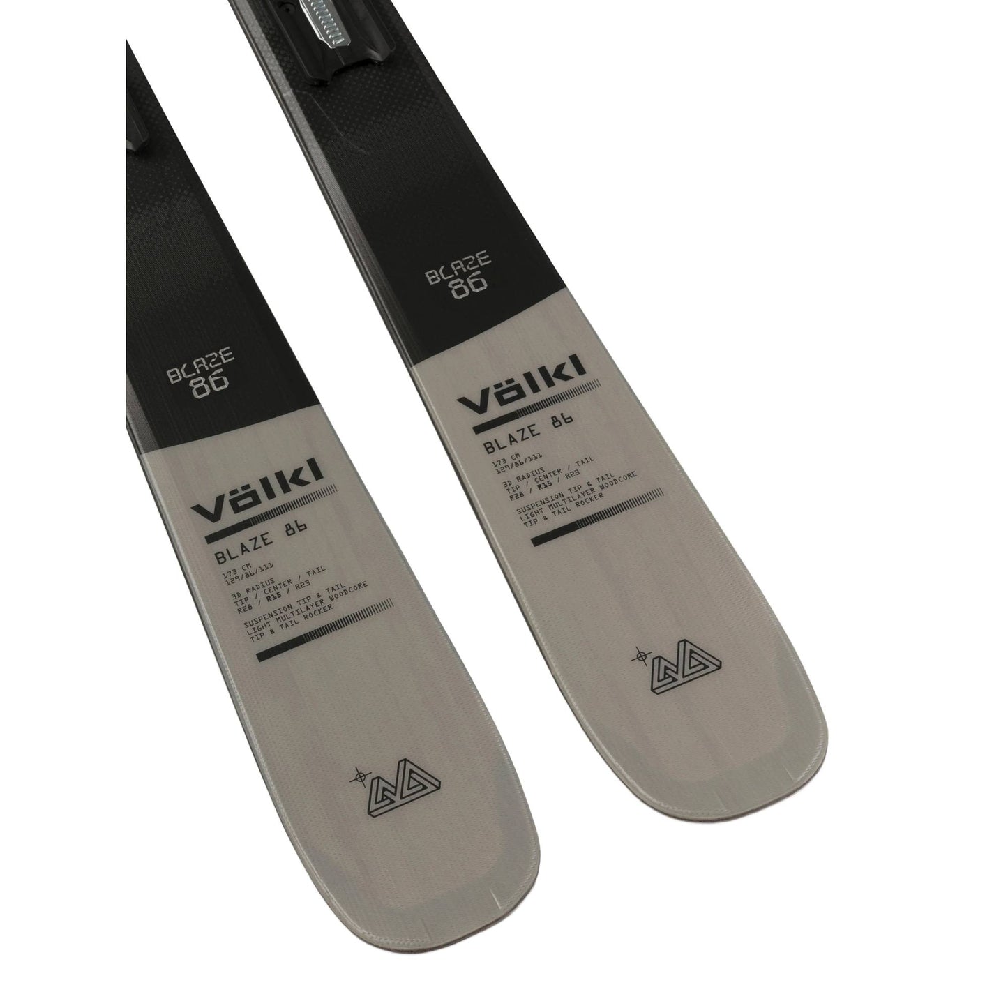 Volkl Blaze 86 Ski + Marker 10.0 TP GW Binding 2026 - Skiis & Biikes