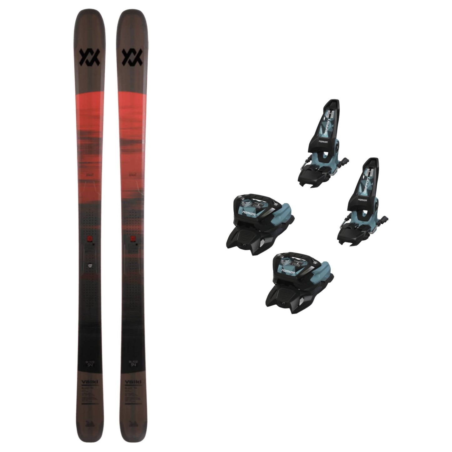 Volkl Blaze 94 Ski + Griffon 13 Bindings 2026 Bundle - Skiis & Biikes