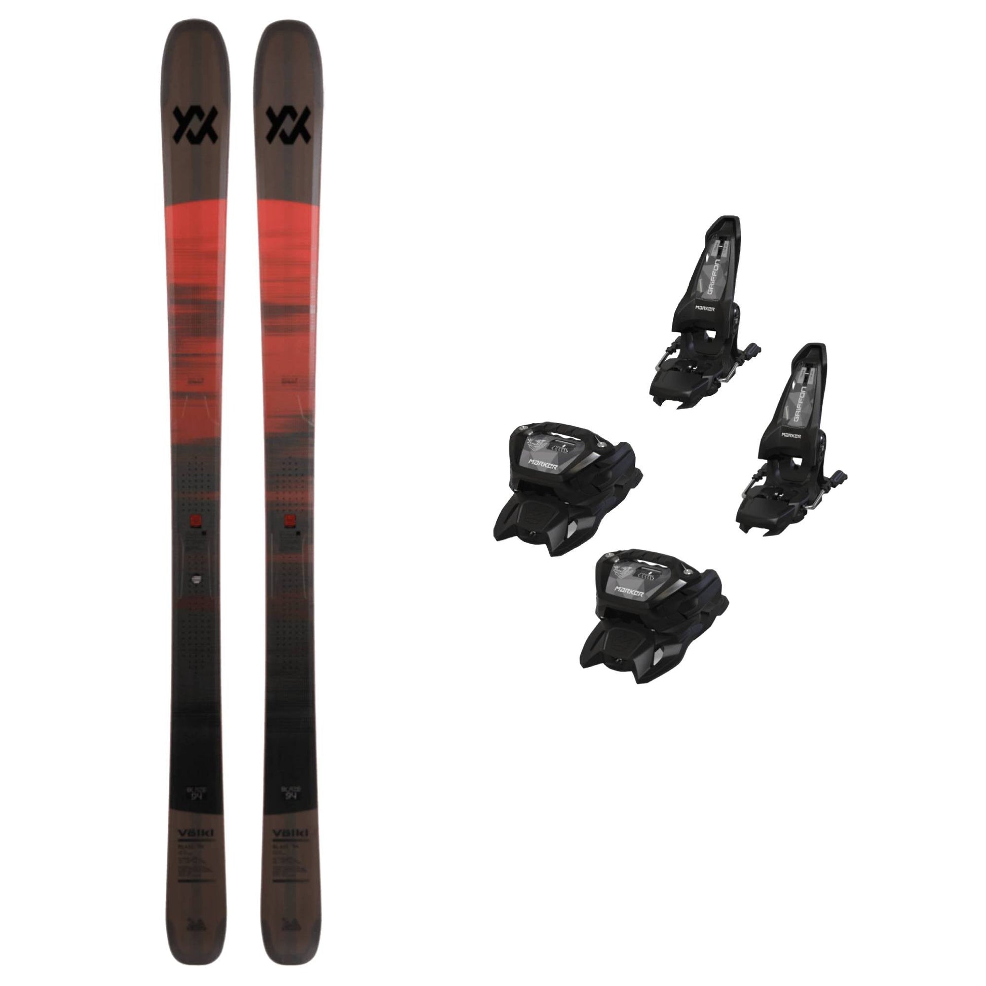 Volkl Blaze 94 Ski + Griffon 13 Bindings 2026 Bundle - Skiis & Biikes
