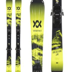 Volkl Deacon Junior Ski 80 - 120 + VMotion 4.5 Binding 2023 - Skiis & Biikes