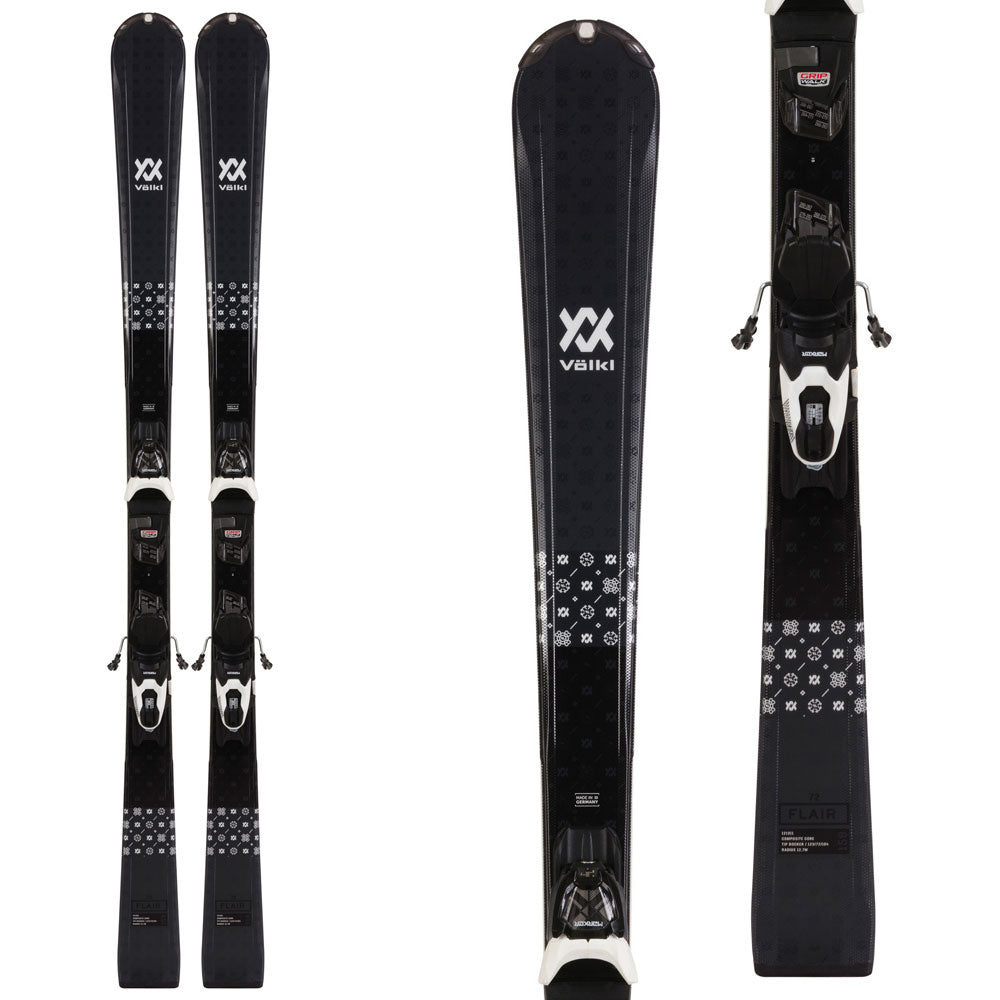 Volkl Flair 72 Womens Ski + VMotion 9 GW W Binding 2023 - Skiis & Biikes