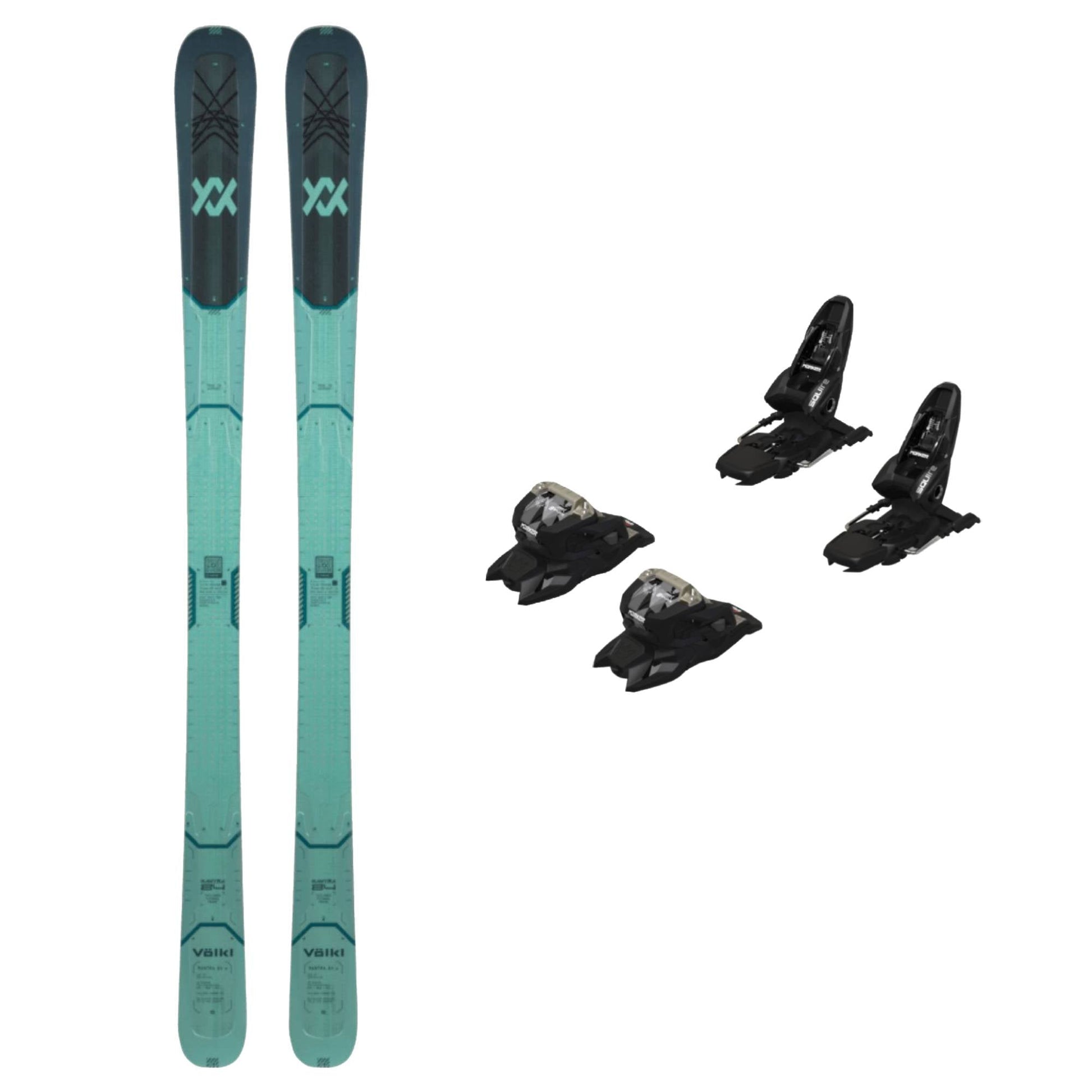 Volkl Mantra 84 Womens Ski + Squire 11 GW Bindings 2026 Bundle - Skiis & Biikes