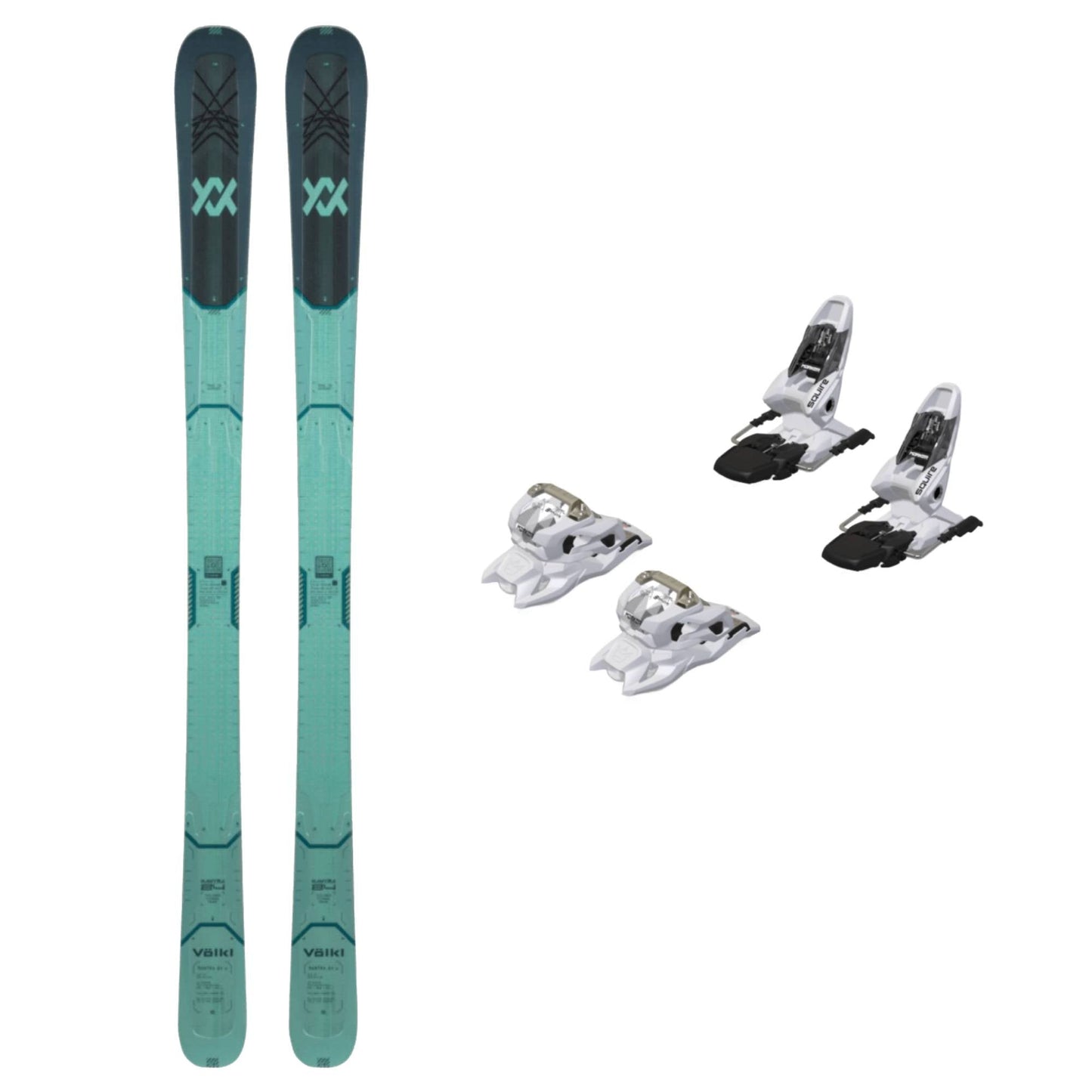 Volkl Mantra 84 Womens Ski + Squire 11 GW Bindings 2026 Bundle - Skiis & Biikes