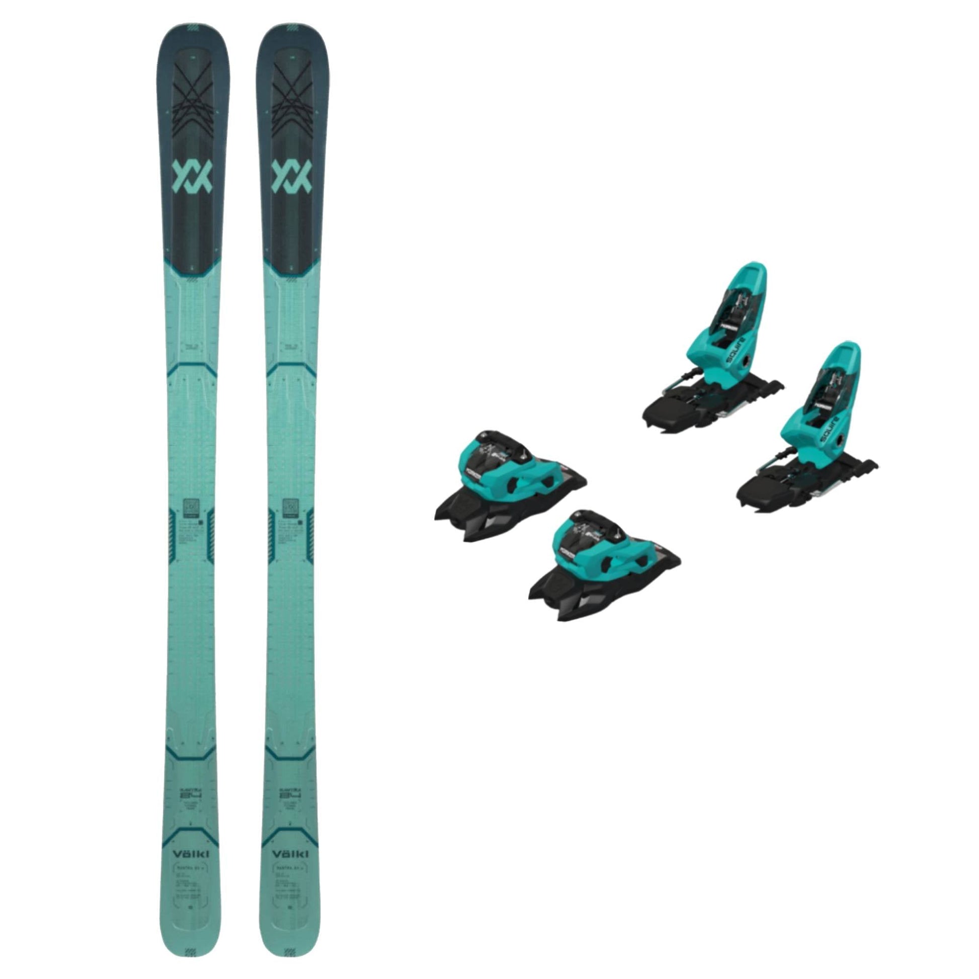 Volkl Mantra 84 Womens Ski + Squire 11 GW Bindings 2026 Bundle - Skiis & Biikes